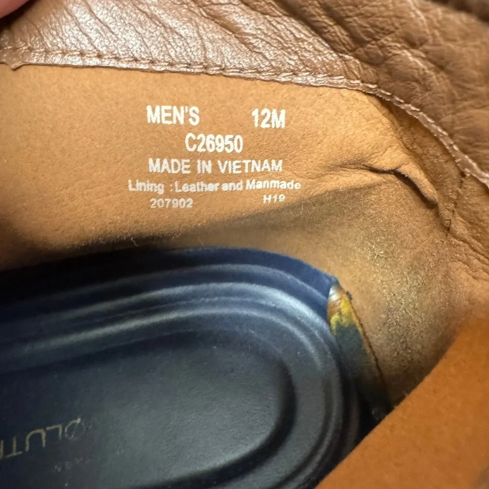 Cole Haan Chukka Boots Mens 12 M Grand Evolution Suede British Tan Lace Up
